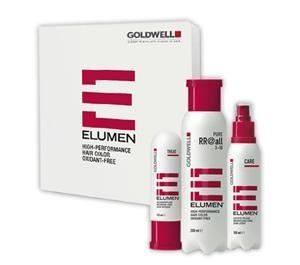 banner pubblicitario goldwell elumen