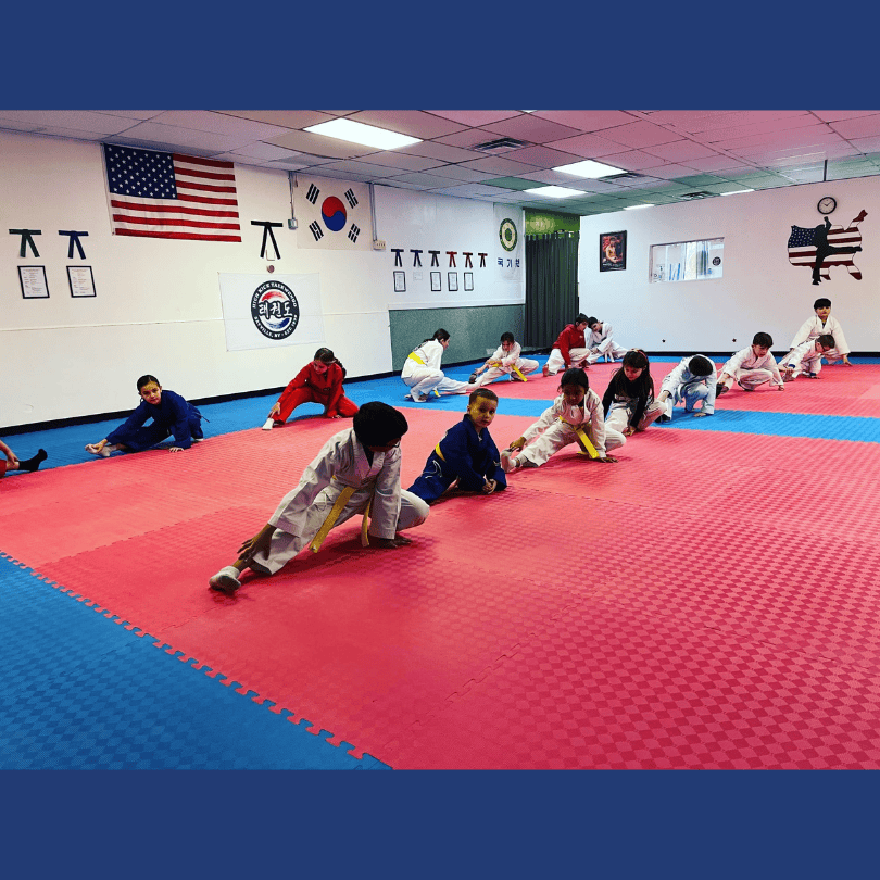 kids stretching in martial arts classes in sayville, ny kids stretching in martial arts classes in sayville, ny