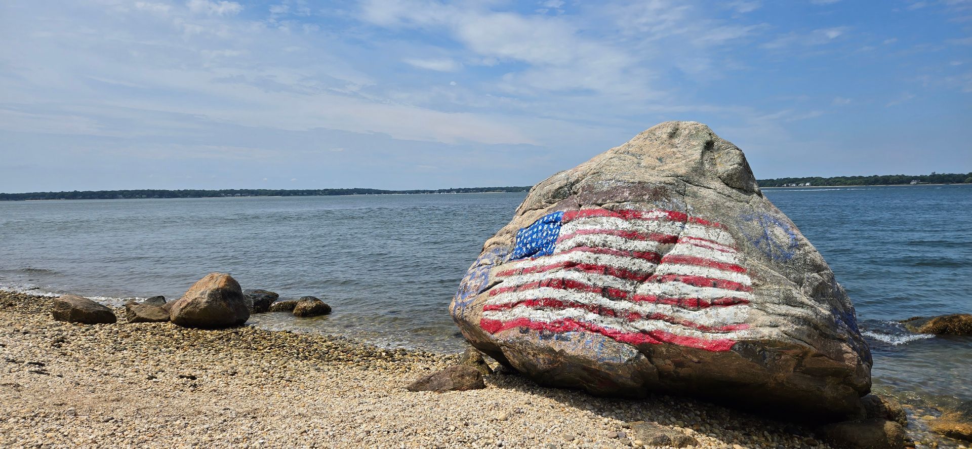 Kissing Rock at the end of Rocky Point Road.