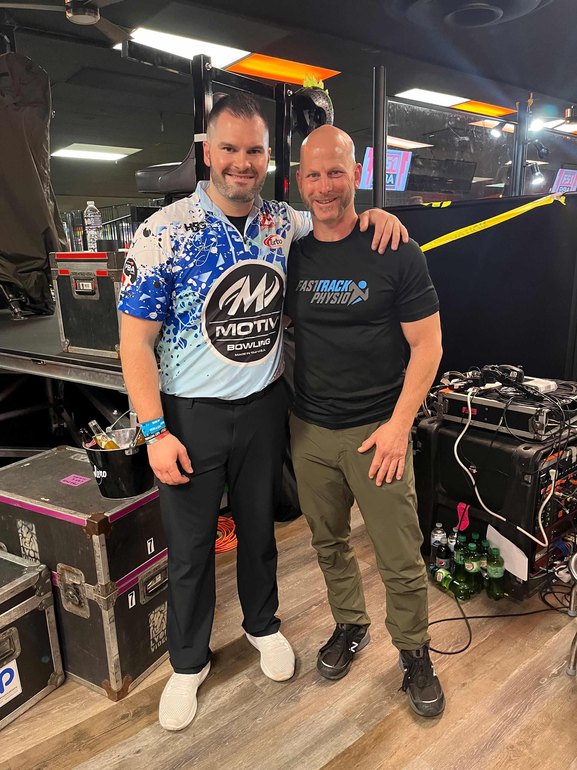 Men Posing For Picture In A Gym - Chicago, IL - Fast Track Physio