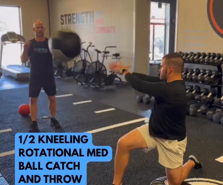 A Man Doing Kneeling - Chicago, IL - Fast Track Physio