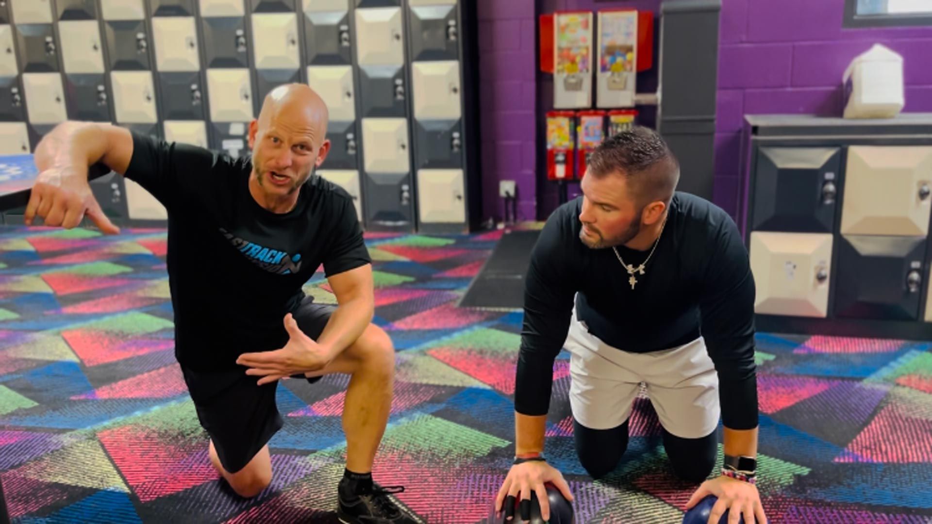 A Bald Guy Guiding The Man - Chicago, IL - Fast Track Physio