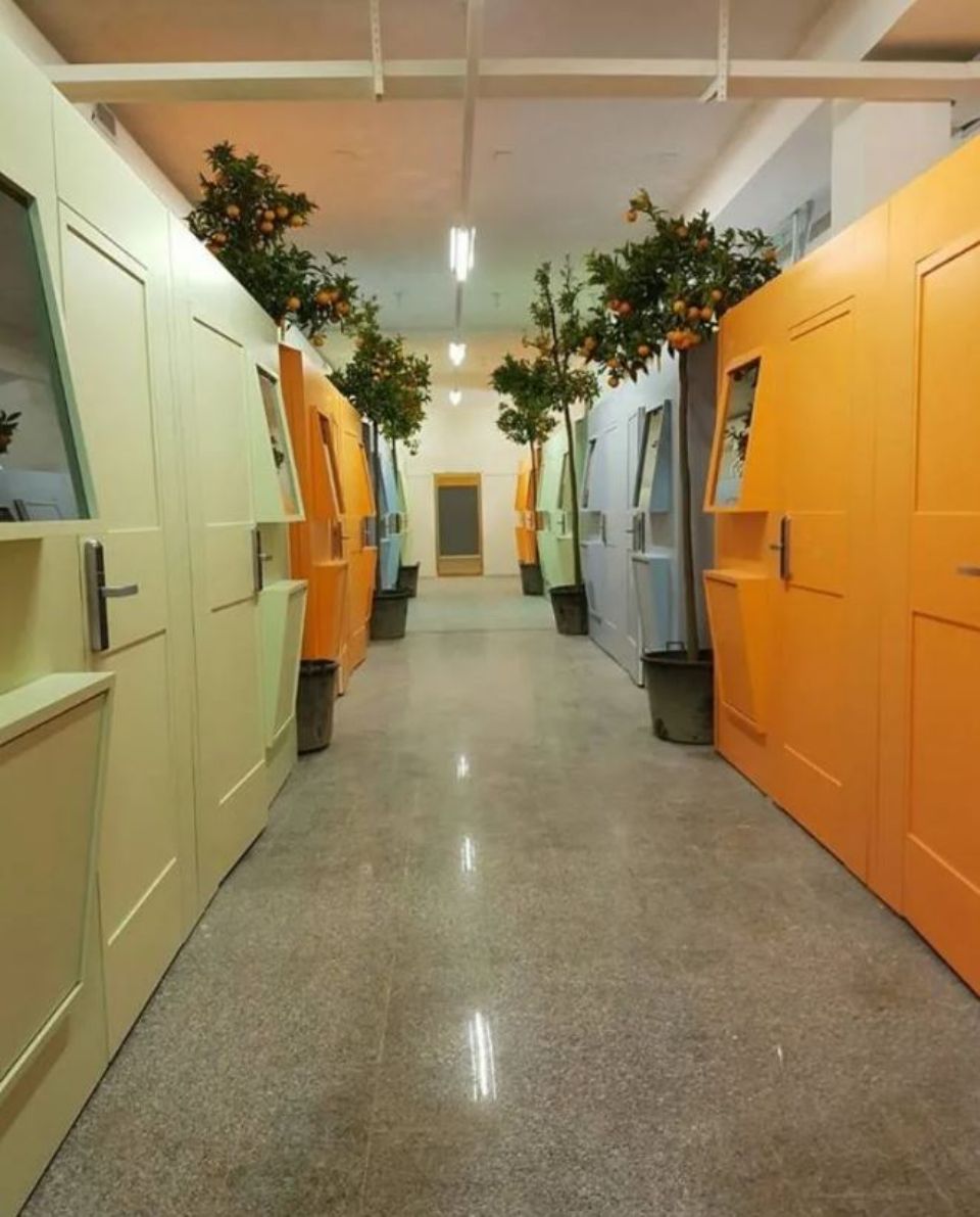 modulo abitativo in aeroporto