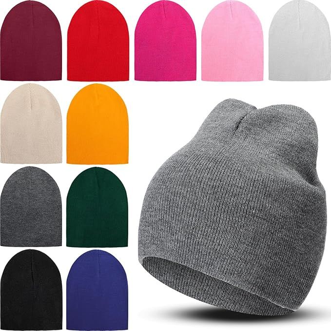 Knitted Beanie for Winter