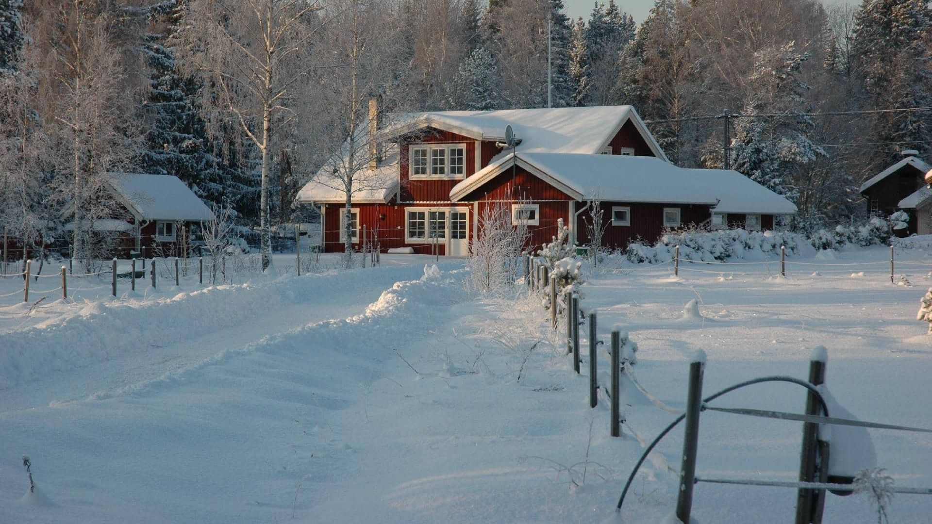 snöskottning och snöröjning