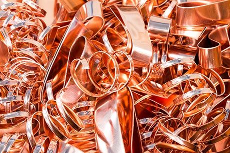Scrapheap of copper foil — Scrap Metal Traders in Philadelphia,PA