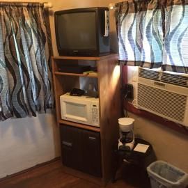 amenities inside cabin