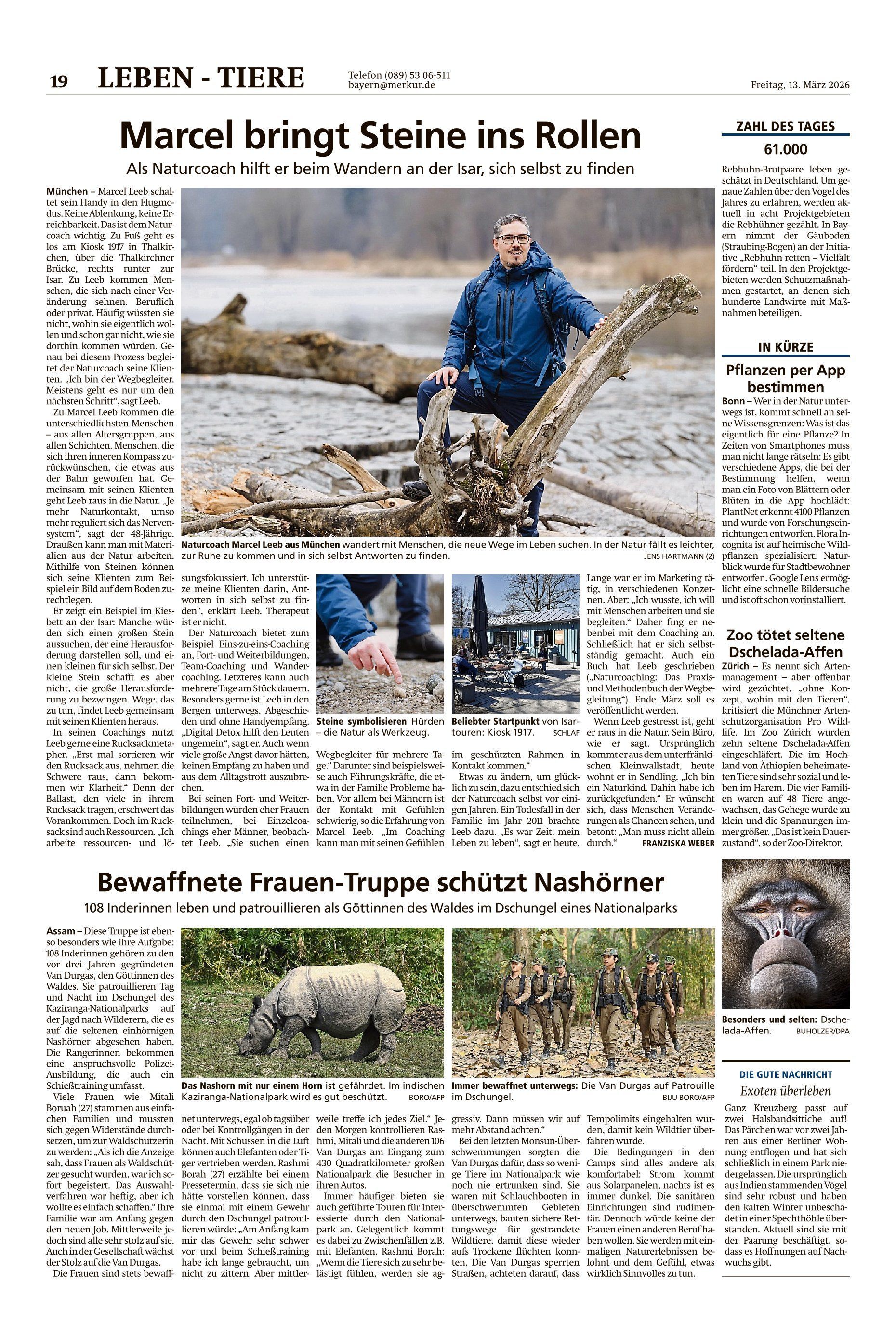 Münchner Merkur Zeitungsartikel 16.03.2026