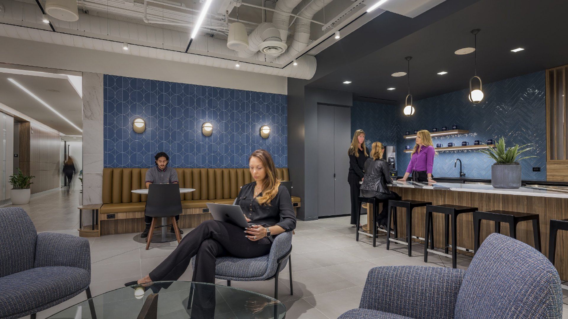 Ready Collective members in the office 