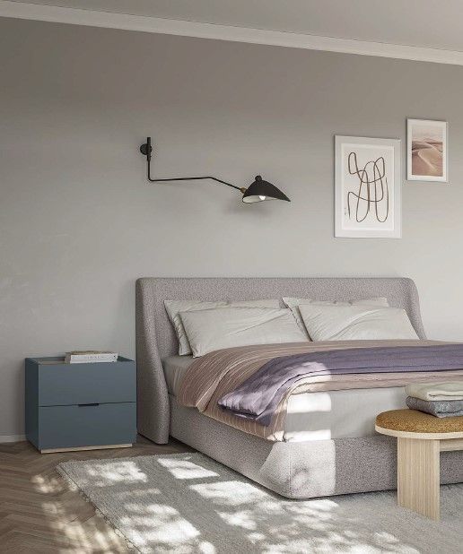 letto testiera imbottita Arredo Casa Roma Capena