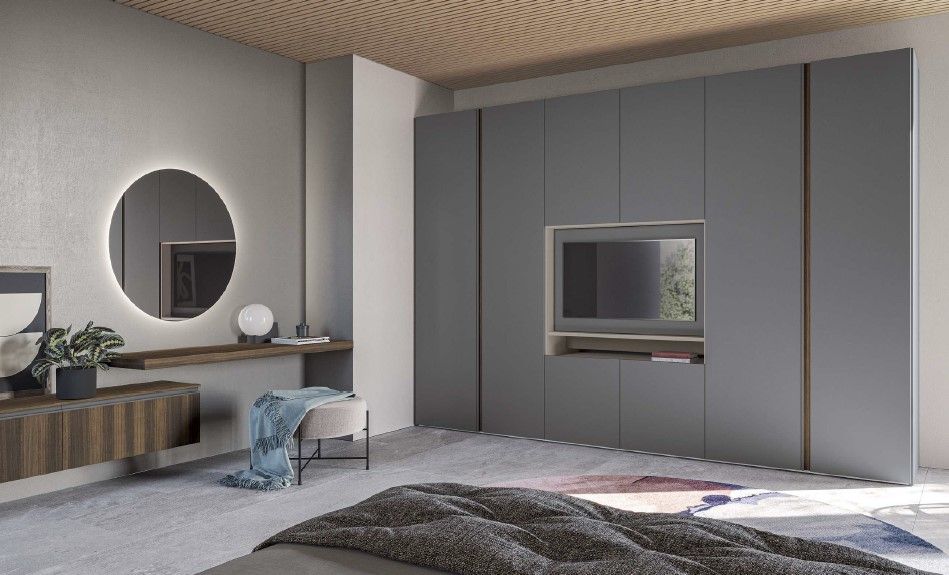 armadio con Tv integrata Arredo Casa Roma Capena