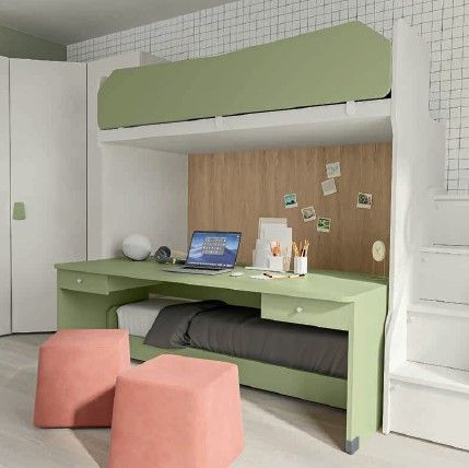 camerette doppia scrivania Colombini  Arredo Casa Roma Capena