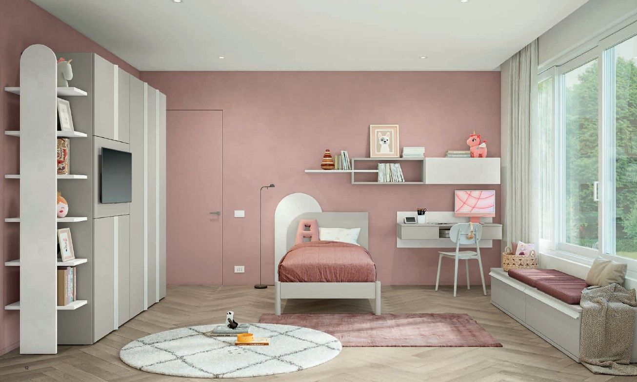 camerette ragazza progettazione Arredo Casa Roma Capena