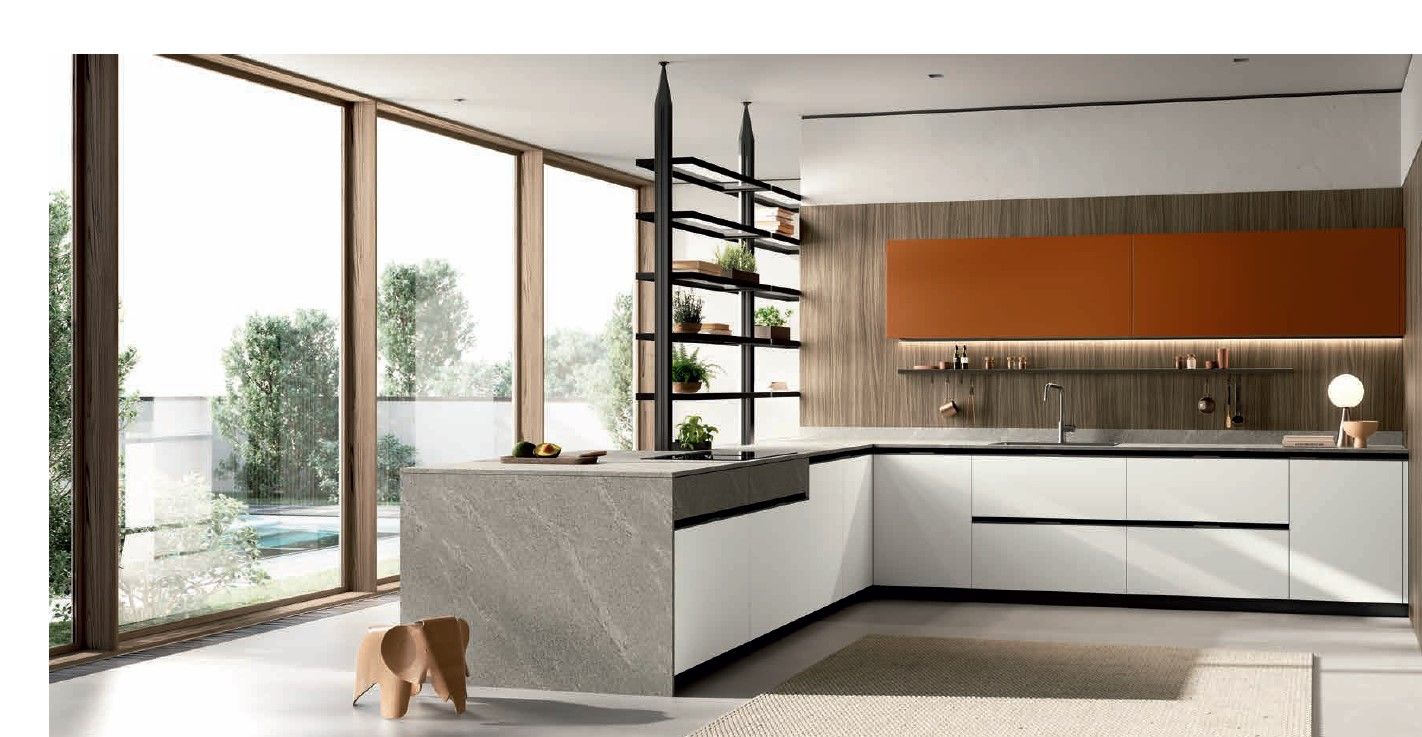 minimale cucina Febal Arredo Casa Roma Capena