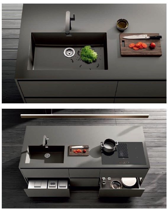 cucina isola Febal Arredo Casa Roma Capena