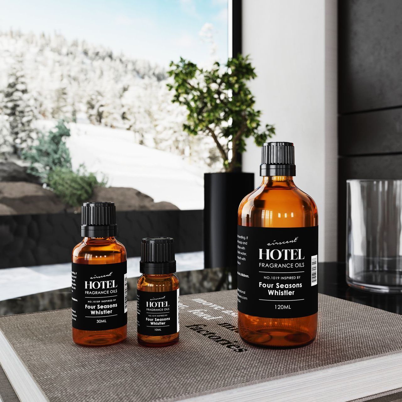 Four Seasons Whistler hotel scent with sandalwood