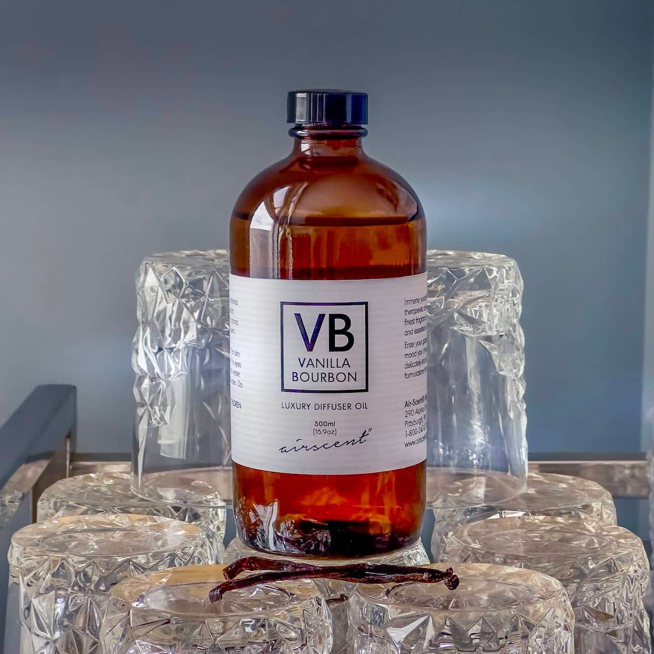 500 ML Bottle of Vanilla Bourbon Fragrance Oil