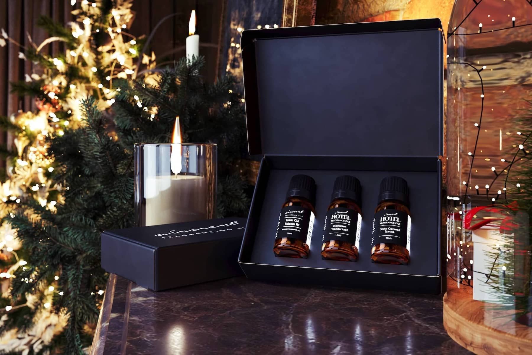 Christmas Tree Scents Fragrance Oil Gift Set
