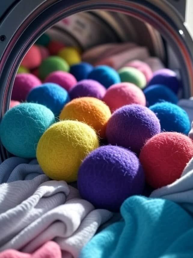 how to make scented wool dryer balls