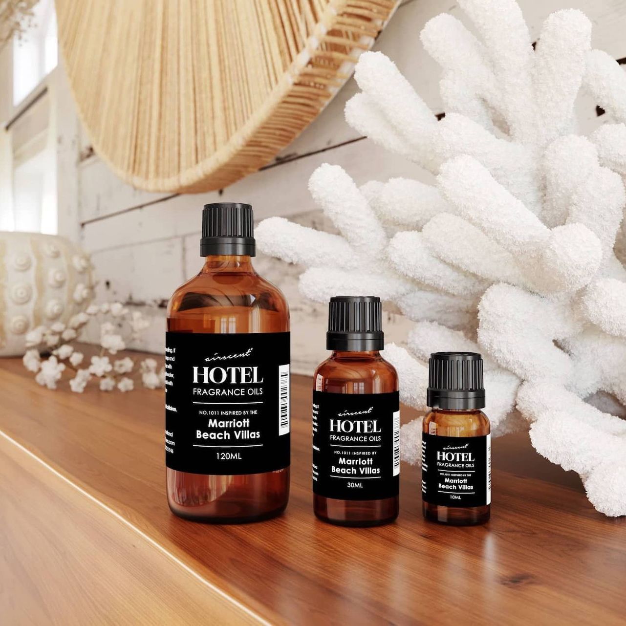 Marriot Beach Villas hotel scent notes