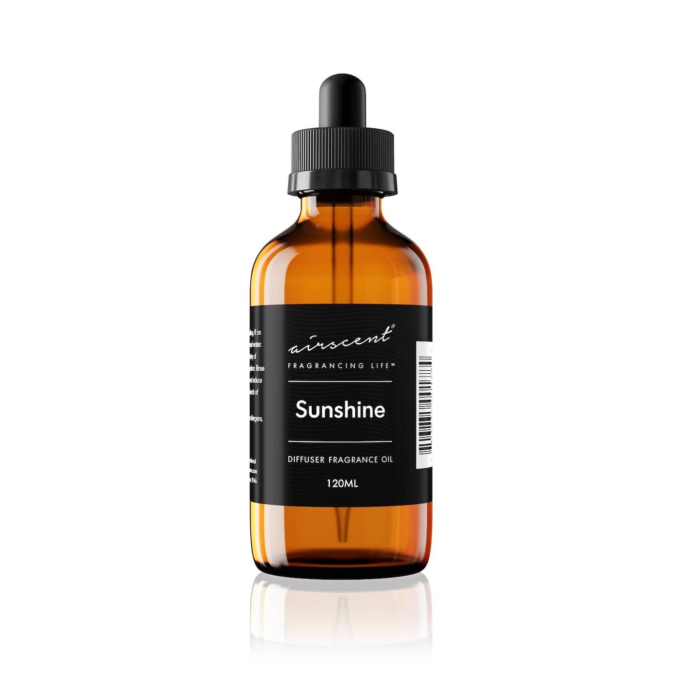 Sunshine diffuser oil citrusy explosion of grapefruit and other fruity notes