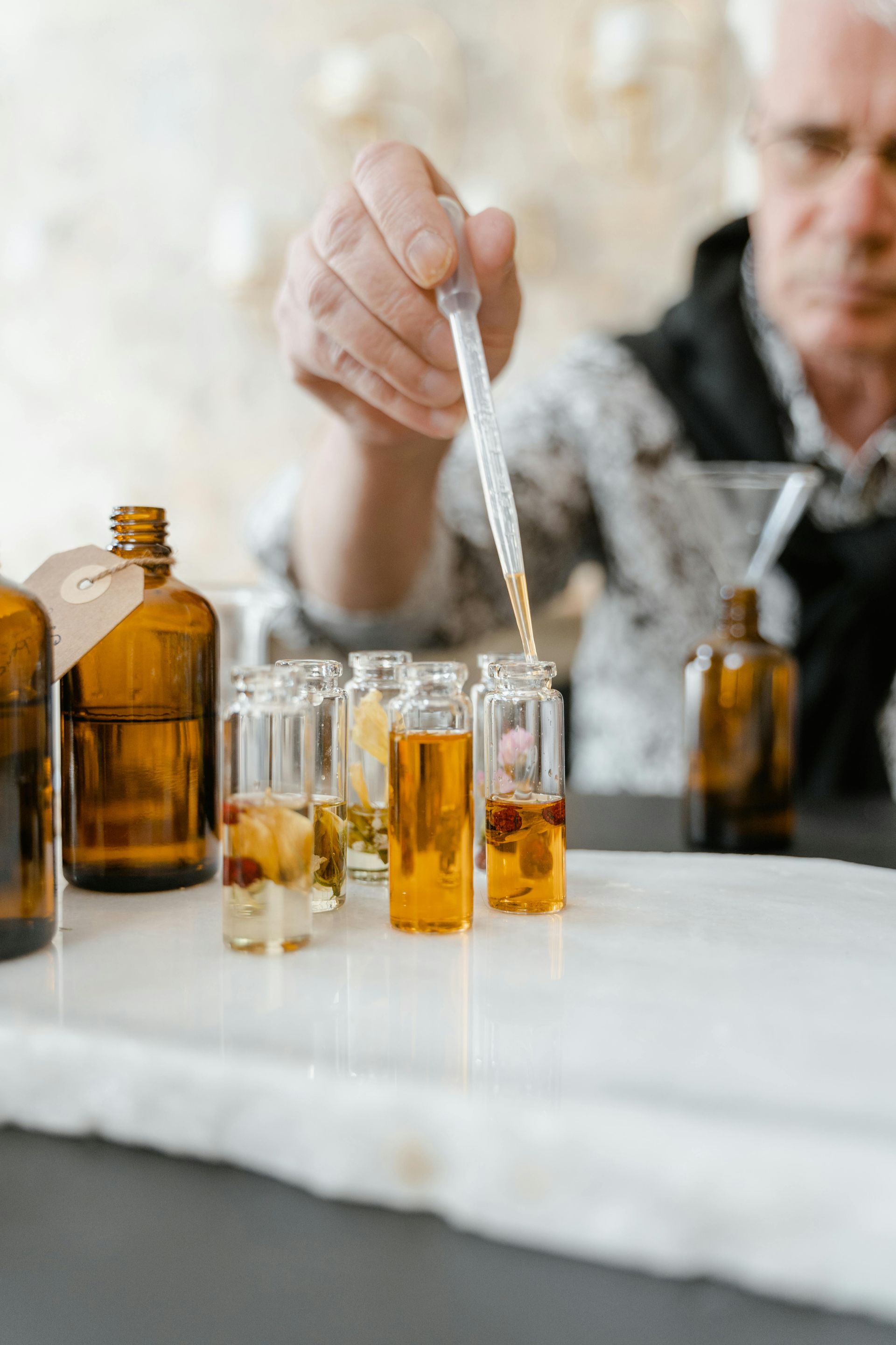 Process of Creation Fragrance Oils