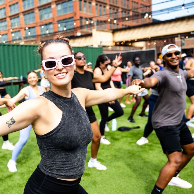 Yoga in Fulton Market - Fitness Festival