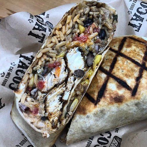 Our delicious Tacocat tacos!