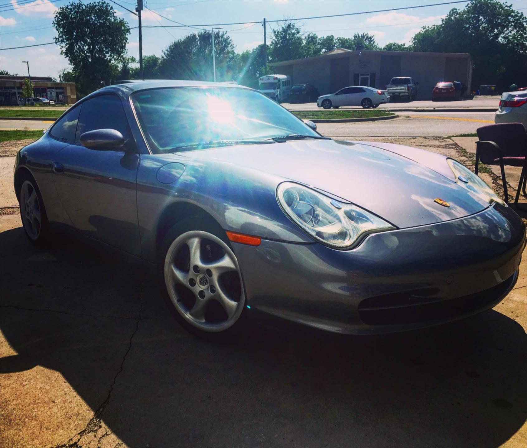 Blue Car Parked Outside — McKinney, TX — Auto Eclipse