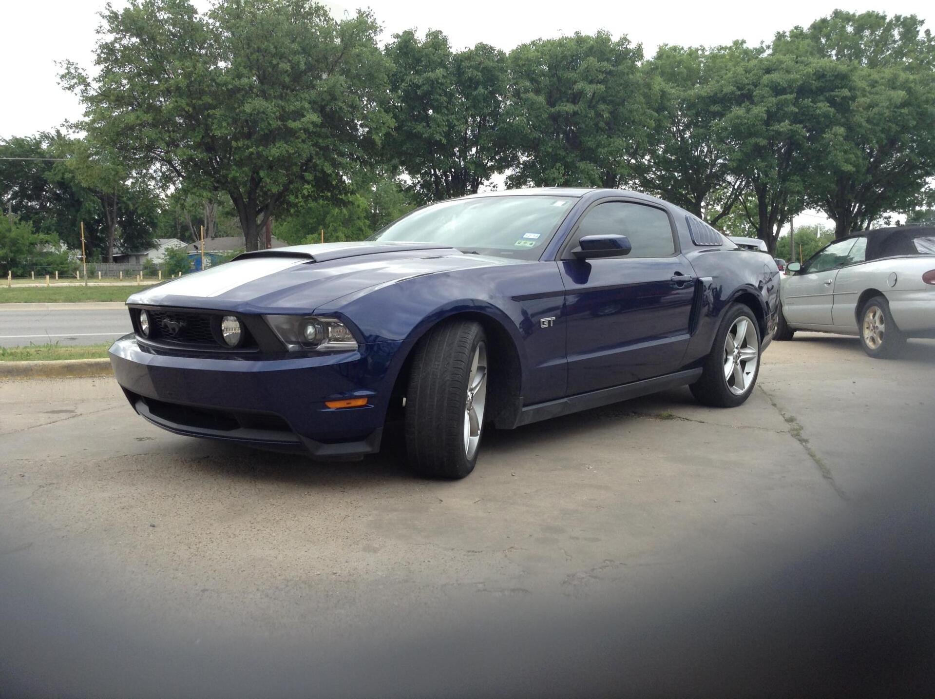 Dark Blue Car Beside Trees — McKinney, TX — Auto Eclipse