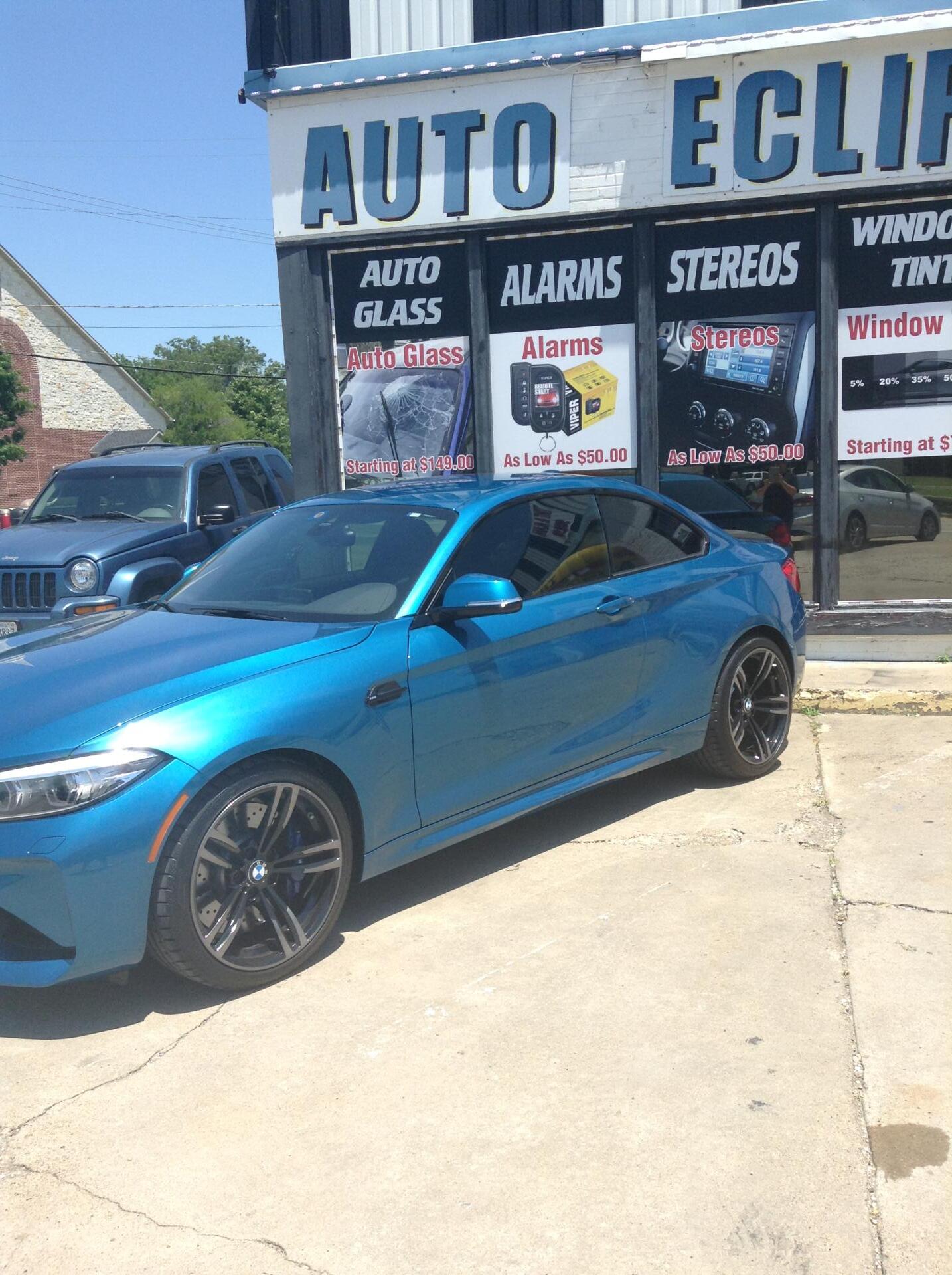 Blue Car In Front Of Store — McKinney, TX — Auto Eclipse