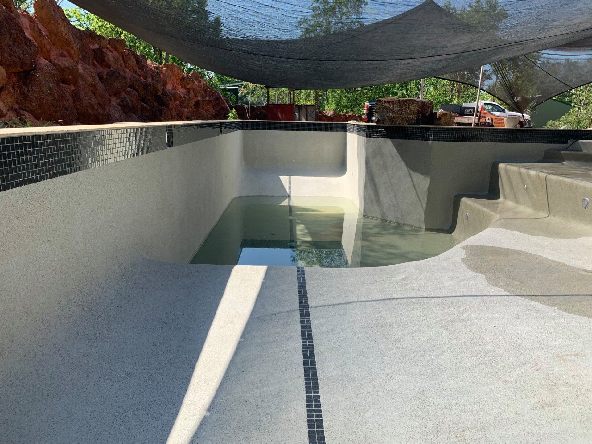 Empty swimming pool — Custom commercial, residential & equine pools In Darwin, NT