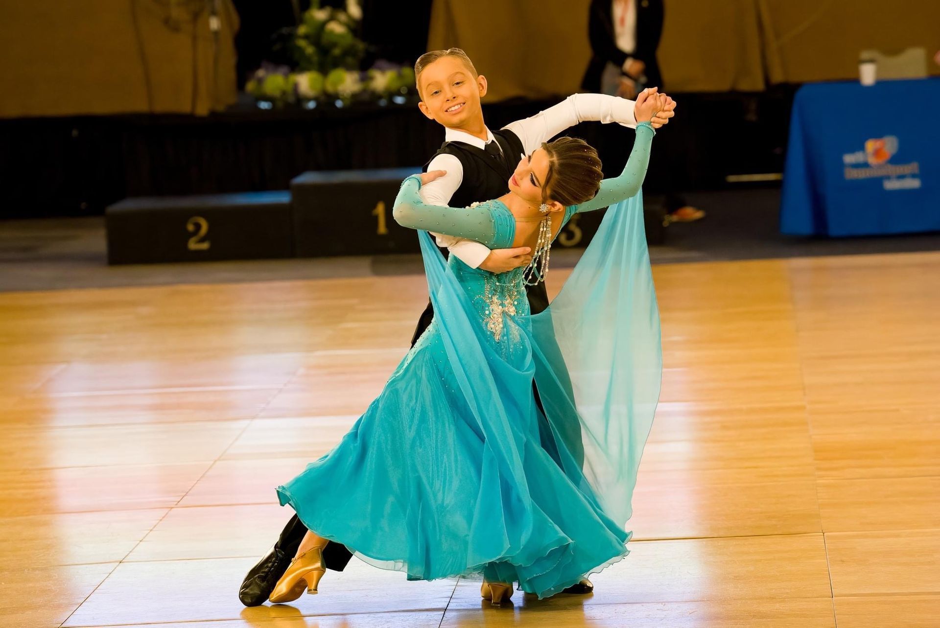 youth competitive ballroom dancing