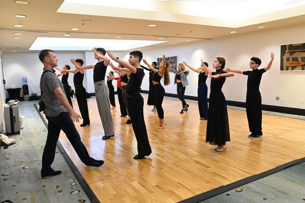 youth and children ballroom dancing