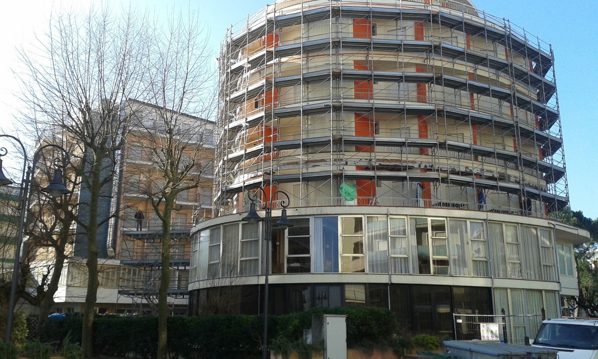 impalcatura condominio