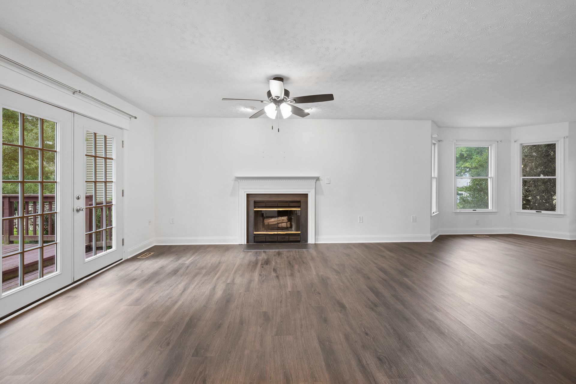 105 3rd Ave Living room with Fireplace