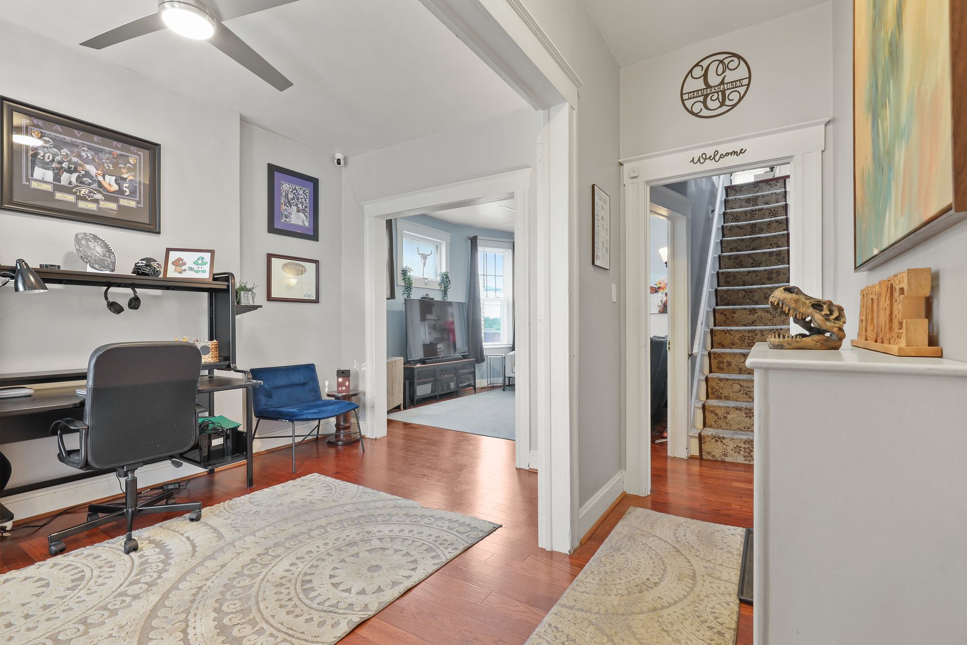 3737 Wilkens Ave. - Living Room