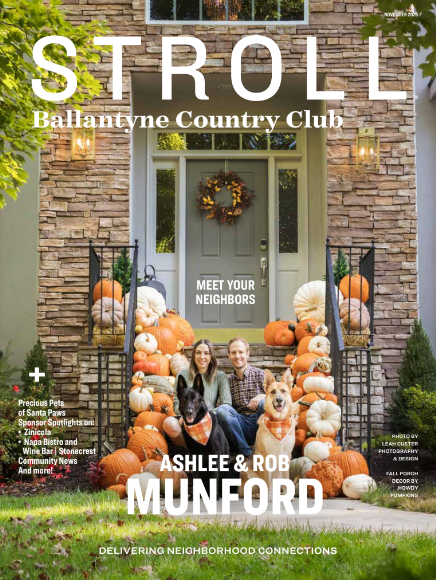 Woman demonstrating therapy, with text