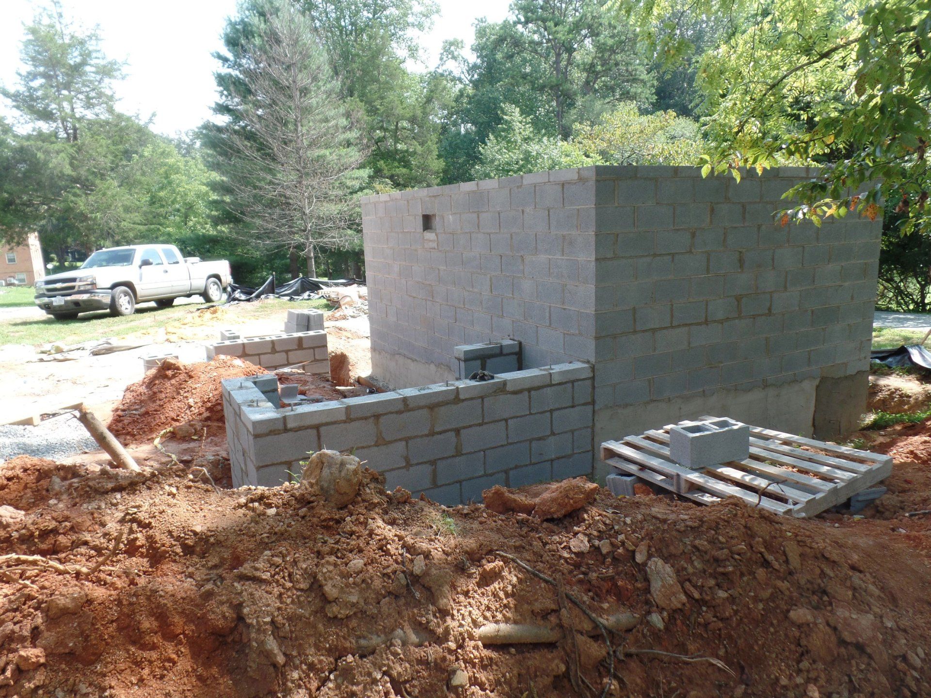 Construction In Process - Stanardsville, VA - Nathaniel Greene Construction Co
