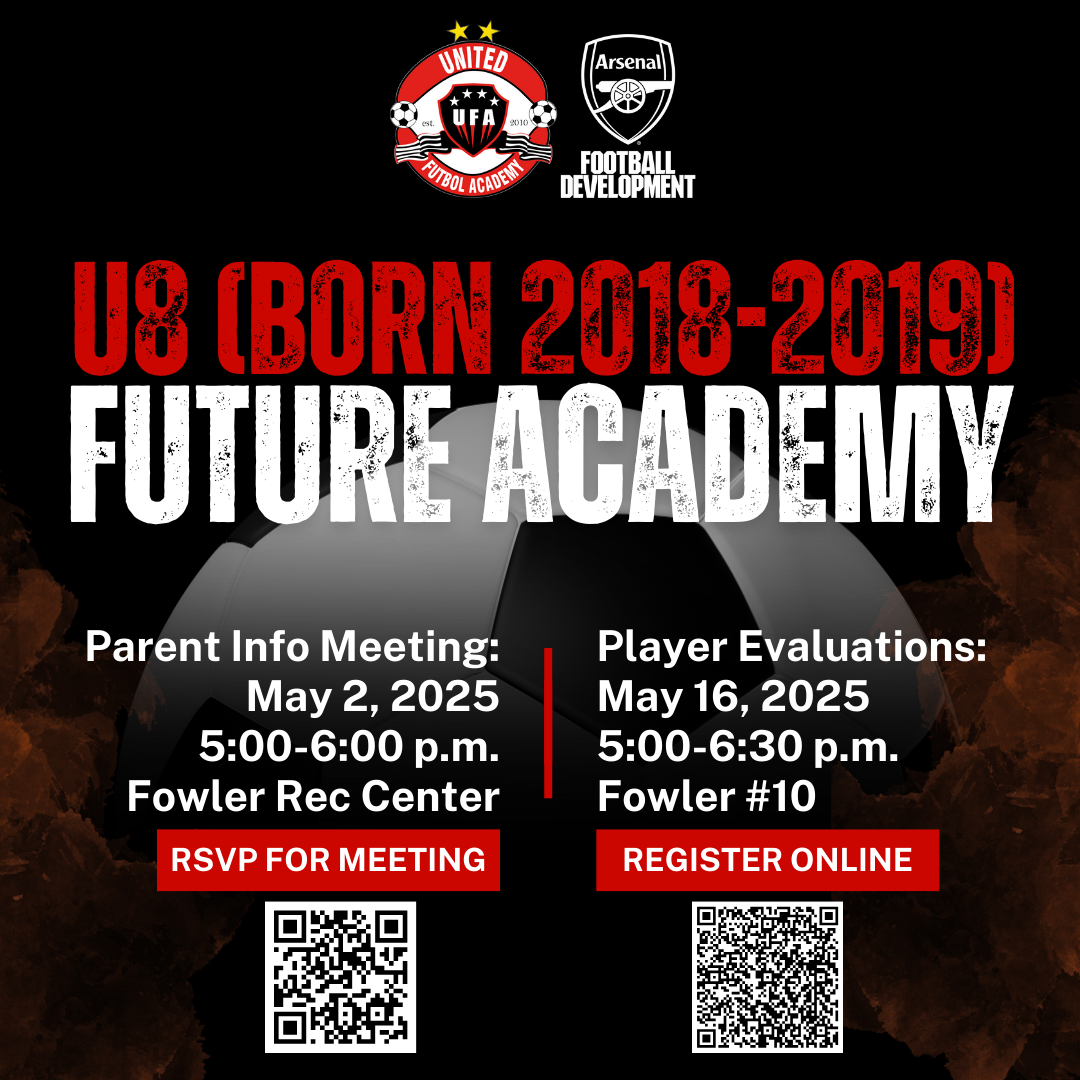United Futbol Academy Future Academy graphic
