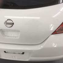 white car bumper 2