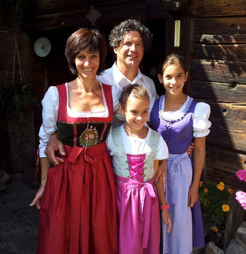 Familie Schmittner Kreutnerbinderhof Terlan
