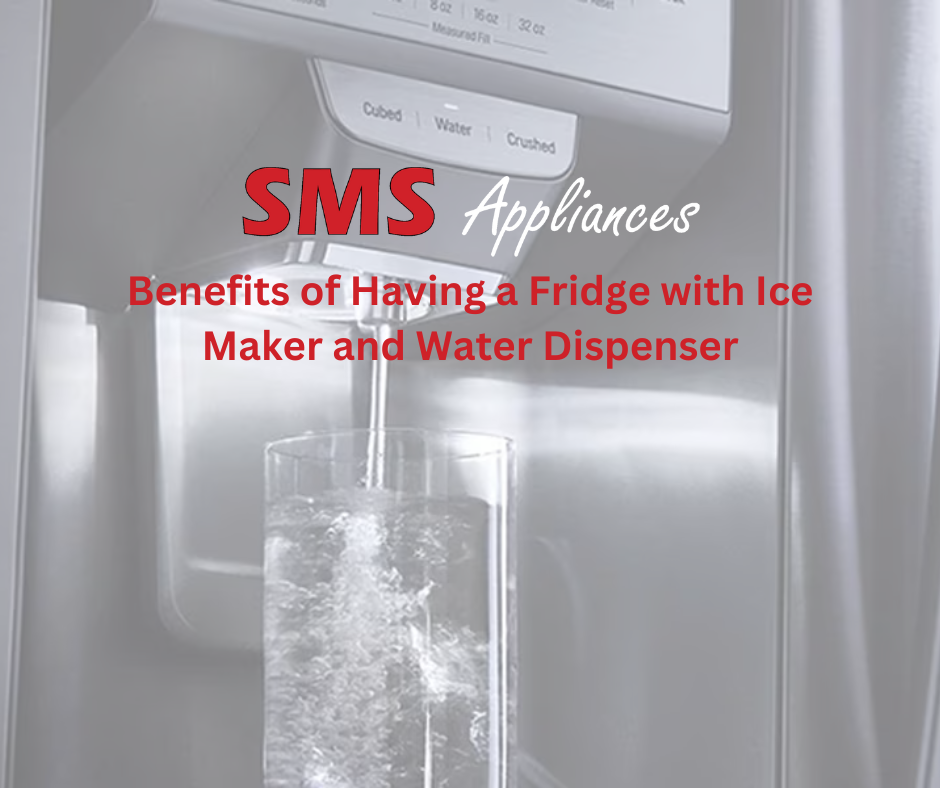 Benefits of Having a Fridge with Ice Maker and Water Dispenser