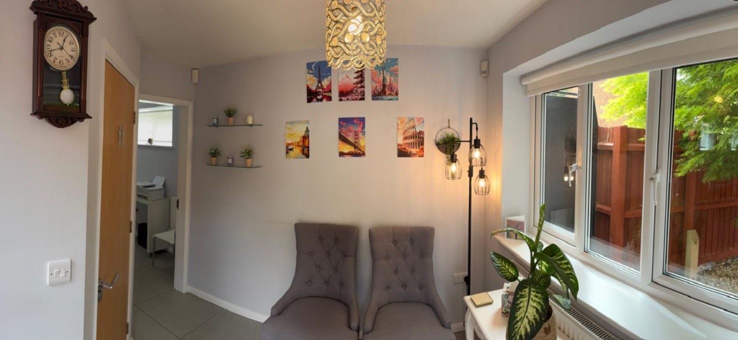 Happy Ears Ear Wax Removal West Bridgford Clinic waiting room