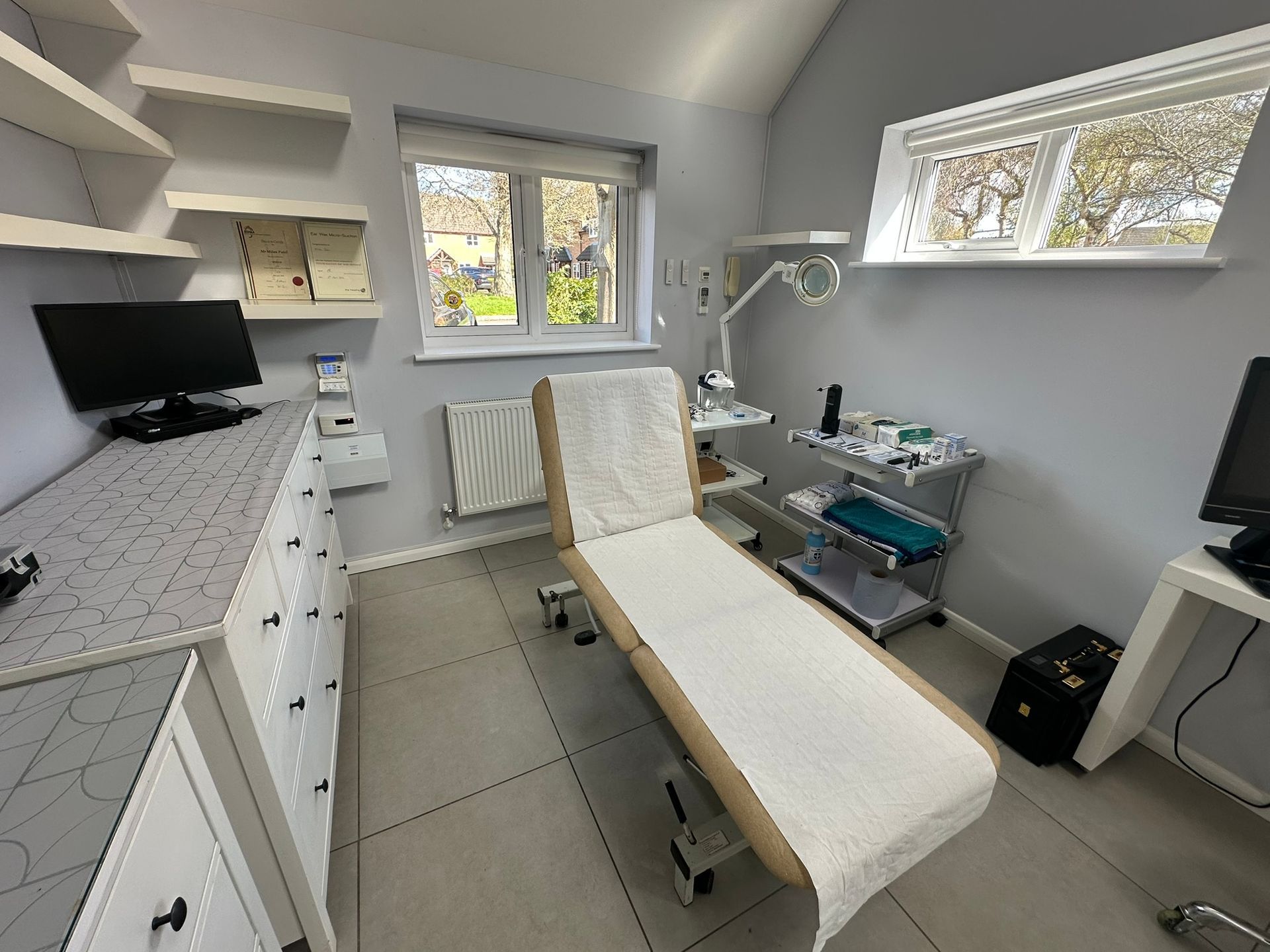 Inside Happy Ears Ear Wax Removal West Bridgford Clinic