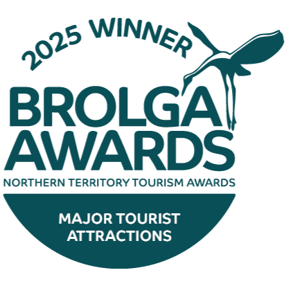 Brolga Awards logo: Teal text, silhouette of a bird, reads 