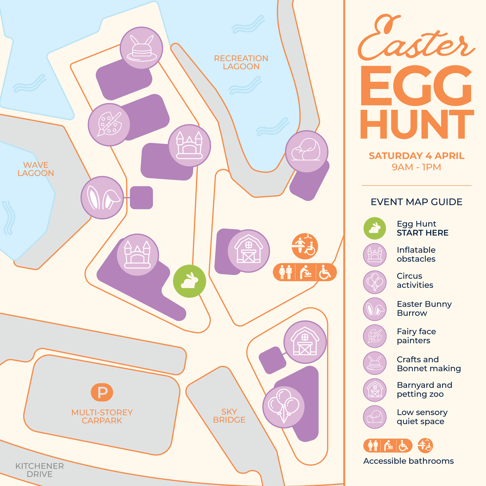 2026 Easter Egg Hunt Event Map