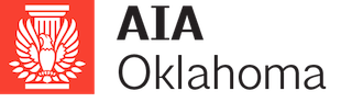 A logo for aia oklahoma with an eagle on it