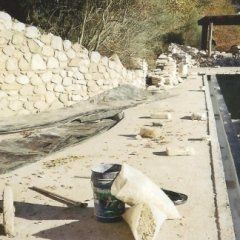 Muretto in pietra di Trani