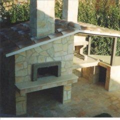 Realizzazione di forno a legna